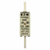 NH FUSE 63A 500V GG/GL SIZE 01 Wkładka NH01 63A 500V GL/GG podwójny wskaźnik 63NHG01B EATON