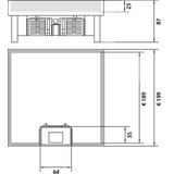 tehalit.VE-EE Pokrywa uchylna IP30 5kN EKQ06 200x200 25mm stal nierdzewna EKQ060LE25 HAGER
