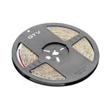 TAŚMA FLASH 3528, 600 LED ZIMNY BIAŁY, 48W WODOODPORNA 8MM, ROLKA 5M