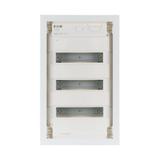 KLV-36UPS-F Rozdzielnica modułowa podtynkowa płaska 3x12 kl.II IP30 zawiera listwy N/PE 178818 EATON