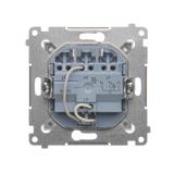 Simon 54 Łącznik potrójny z podświetleniem LED 10A 250V szybkozłączka biały DW31L.01/11 KONTAKT