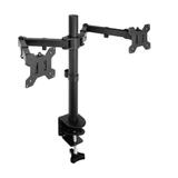 Biurkowy uchwyt do dwóch monitorów 13"-27”