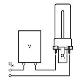 Świetlówka pinowa DULUX D 18W 865