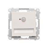 Simon 55 Oprawa oświetleniowa LED 14V z czujnikiem ruchu (0,64 W) Barwa ciepła biała 3100K Biały mat