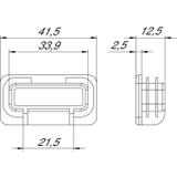 MS 21 EDK OR, Zaślepka