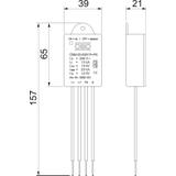 ÜSM-20-230I1P+PE Ogranicznik przepięć LED
