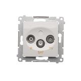 Simon 54 Gniazdo antenowe RD/TV/SAT ko