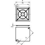 UV 200 D, POKRYWA KASETY UV200D