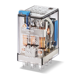 Przekaźnik przemysłowy miniaturowy serii 55: 3P 10A 110V DC 55.33.9.110.0010 /10szt./ FINDER