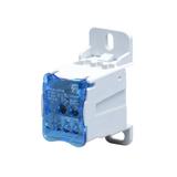 Blok rozdzielczy 80A zacisk wejściowy 16mm2 zaciski wyjściowe 4x6mm2 2x16mm2 OR-LZ-8200/80 ORNO
