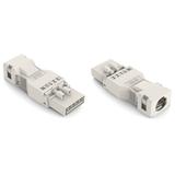 wtyk 5-biegunowy z obudową odciążającą przewody