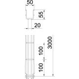 GRM 55/50, KORYTKA SIATKOWE GRM 55/50 V2A