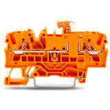 TOPJOBS złączka rozłączalna 2,5 mm2 pomarańczowa