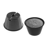 Uchwyt betonowy w tworzywie okrągły do dachów z pokryciem papy