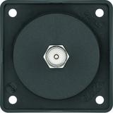 BERKER Integro Flow Gniazdo antracytenowe TV z obudową antracyt 945812505 HAGER