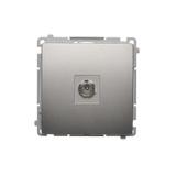 Simon Basic Gniazdo antenowe pojedyncze końcowe satynowy (zastępuje BMAK1.01/..)