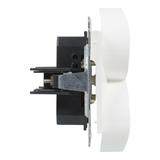 SUNO Gniazdo podwójne 2x2P+Z 16A białe 721191 LEGRAND