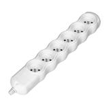 Rozgałęźnik wielogniazdowy 6x2P+Z biały OR-AE-13268/W ORNO