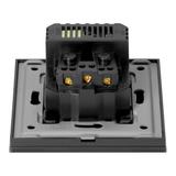 Gniazdo pojedyncze 2P+Z, USB-A + USB-C, PD, max. 20W, czarny OR-AE-13308/B ORNO