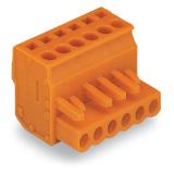 MCS-MIDI Classic gniazdo kątowe 20-bieg. pomarańczowe raster 5,08 mm /10szt./ WAGO