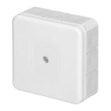 Puszka n/t PRO IP55 400V 12 przepustów gumowych 85x85x37mm biały OR-JB-13807/W ORNO