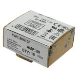 20AMP 600V AC UL FERRULE 10x38MM FUSE Wkładka szybka 20A AC 600V 10x38 mm aR UL FWC-20A10F EATON