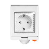 Gniazdo natynkowe IP55 Tuya Smart Wi-Fi, Schuko OR-SH-17405(GS) ORNO