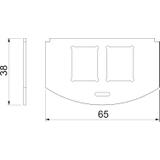 MP R2 2C, Płytka montażowa do GES R2