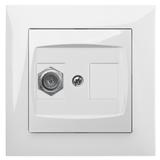 SENTIA Gniazdo TV typ F-F