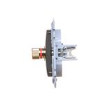 Simon 10 Gniazdo głośnikowe pojedyncze -1 kolumna głośnikowa Przekrój przew. dla wyjścia 6 mm2 czarn