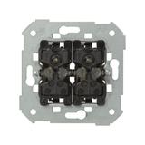 Simon 82 Przycisk podwójny zwierny z podświetleniem (mechanizm) 10A 250V szybkozłączka 75393-39 KONTAKT