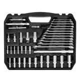 Zestaw kluczy 220 elementów 1/2", 3/8", 1/4"