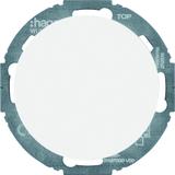 R.classic Rozszerzenie ściemniacza obrotowego komfort z płytką czołową biały Berker 29452089 WL4041WG HAGER