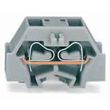 Złączka 4‑przewodowa 1,5mm2 szara z mocowaniem śrubowym 260‑331 /50szt./ WAGO