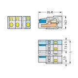 wtyk sprężynowy rast. 7,5mm 5-torowy