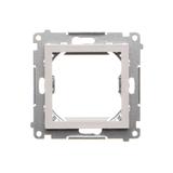 Simon 55 Adapter (przejściówka) na osprzęt standardu 45x45mm Jasnoszary mat TA45.01/114 KONTAKT