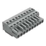 Gniazdo MCS‑MIDI Classic 10‑biegunowe szare raster 5mm 231‑110/102‑000 /50szt./ WAGO