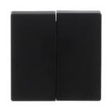 FUTURE Klawisz podwójny czarny matowy