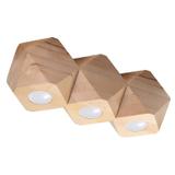 Sollux Plafon WOODY 3 naturalne drewno SL.1010