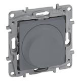 NILOE SELECTION - ŚCIEMNIACZ OBROTOWY 300 W - 2 PRZEWODOWY (DO OBCIĄŻEŃ RLC ORAZ DO LAMP LED) STAL,