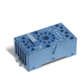 Gniazdo do przekaźników serii 60.13; zaciski śrubowe, 90.21 SMA