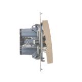 Simon 54 Przycisk „światło” 16A z. śrub. kremowy