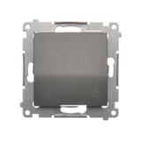 Simon 54 Przycisk „światło” 16A z. śrub. antracyt