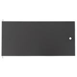 Drzwi metalowe do szafy wiszącej bez zamka 600x6U