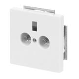 CARAT/FUTURE  Gniazdo wyrównania potencjałów (męskie)  biały studyjny