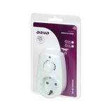 Ściemniacz z dodatkowym gniazdem sieciowym 2P+Z (Schuko), max.280W OR-AE-13114(GS) ORNO