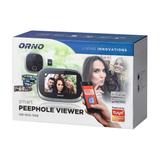 Elektroniczny wizjer do drzwi 4,3" HD z WiFi + Tuya z funkcją nagrywania na kartę Micro SD czujnik O