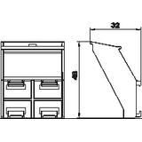 DBZ-FLKB, Uchwyt montażowy Flexkanal do Deskbox