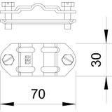 233/A, ZŁĄCZKI ROZŁĄCZNE RD8-10/FL VA