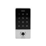 Zamek szyfrowy dotykowy z czytnikiem kart i breloków zbliżeniowych oraz czytnikiem linii papilarnych